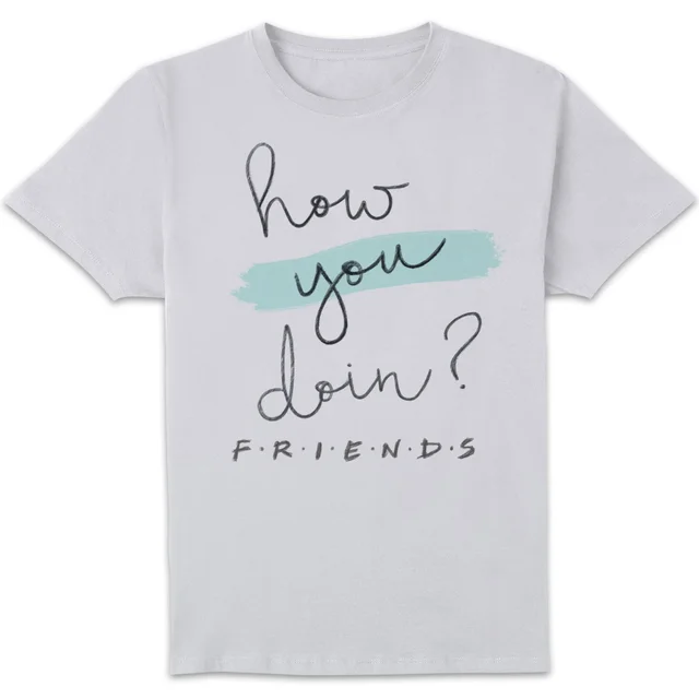 Friends How You Doin? Men's T-Shirt - White