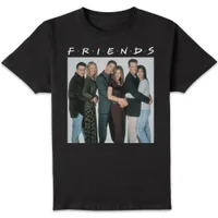 Friends Group Shot Men's T-Shirt - Black