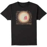 Rick and Morty Screaming Sun Men's T-Shirt - Black