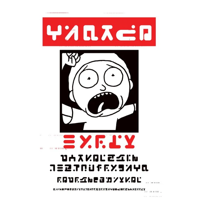 Rick and Morty Wanted Morty Men's T-Shirt - White