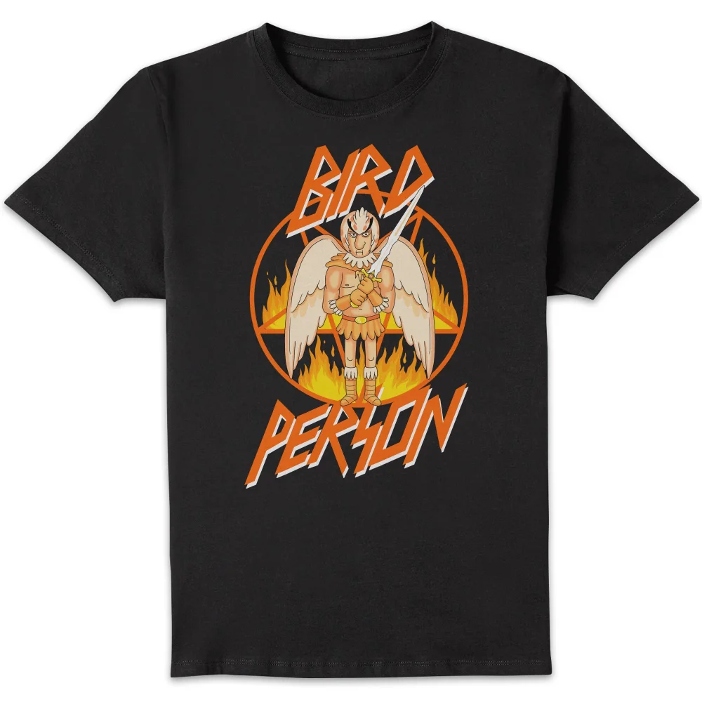 Rick and Morty Bird Person Men's T-Shirt - Black - S Image 1