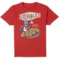 Zavvi Exclusive Rick and Morty Eyeholes Men's T-Shirt - Red