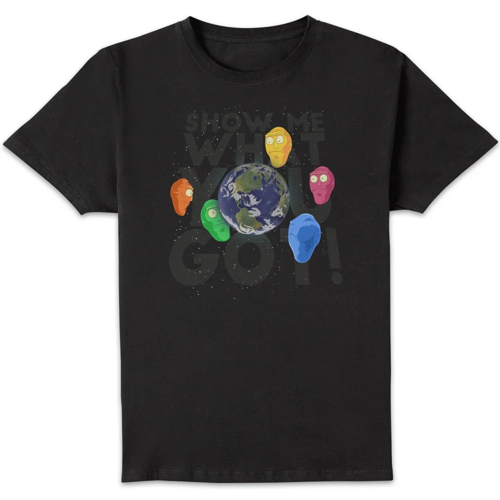 Rick and Morty Show Me What You Got Men's T-Shirt - Black - S Image 1