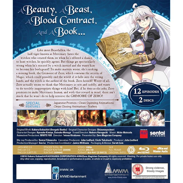 Grimoire Of Zero Collection