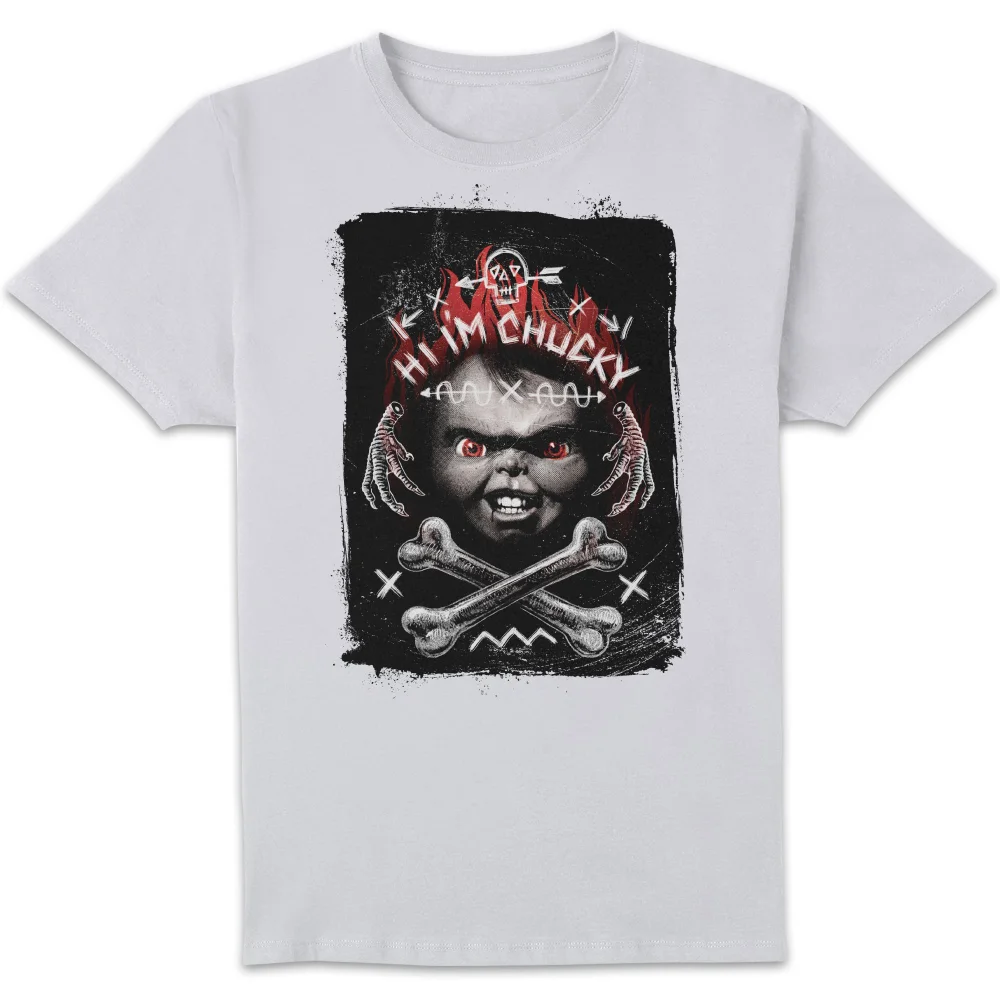 Chucky Hi I'm Chucky Men's T-Shirt - White - S Image 1