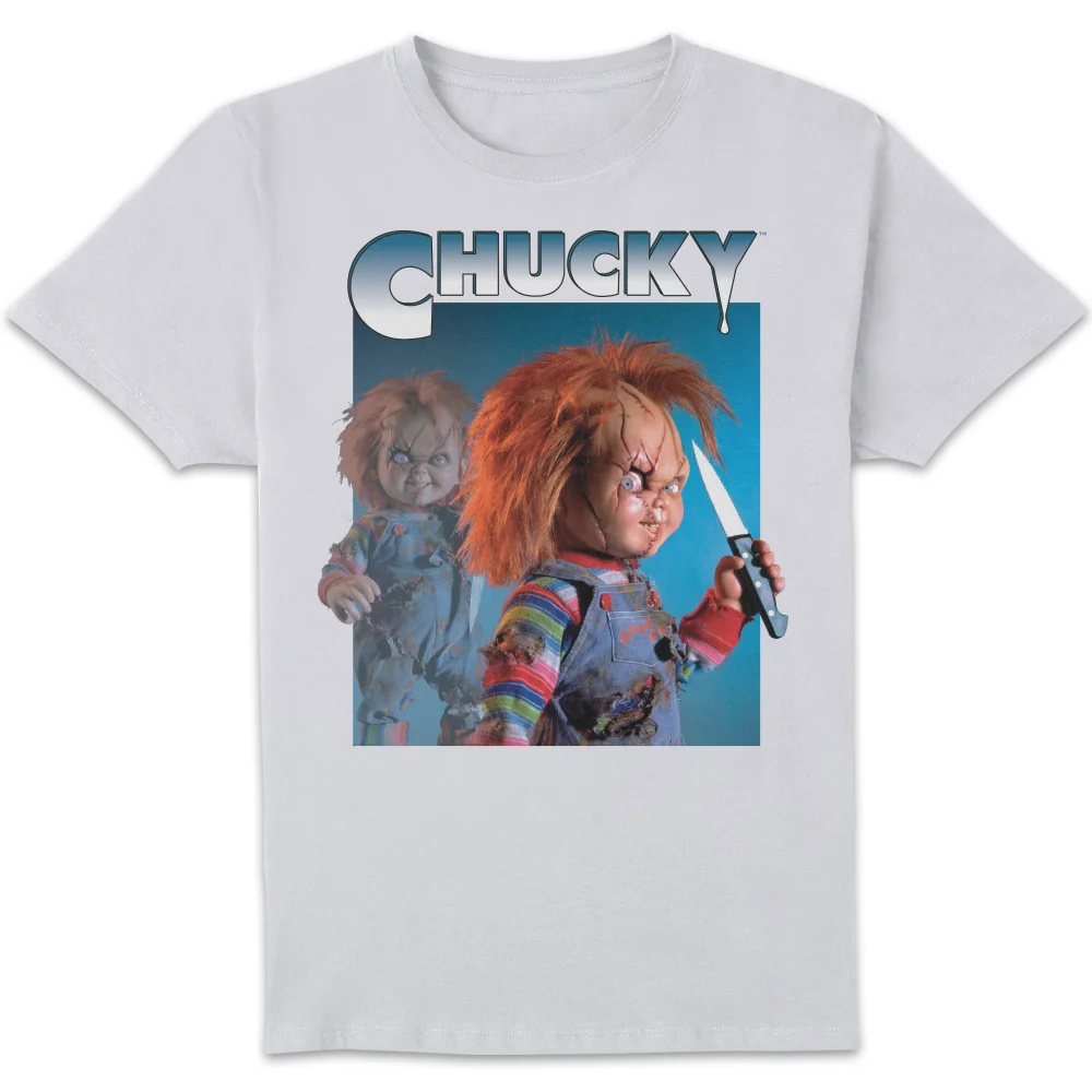 Chucky Nasty 90's Men's T-Shirt - White - S Image 1