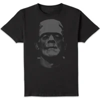 Universal Monsters Frankenstein Black and White Men's T-Shirt - Black - undefined undefined
