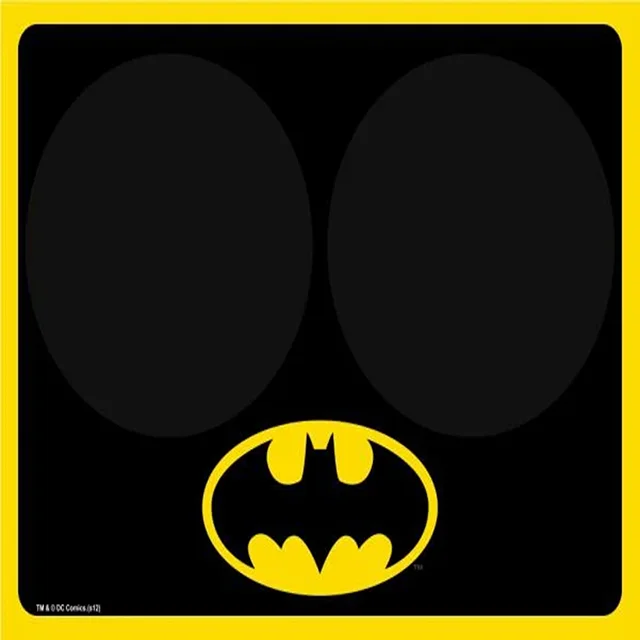 Buckle-Down DC Comics Batman Bowl Placemat - Black/Yellow