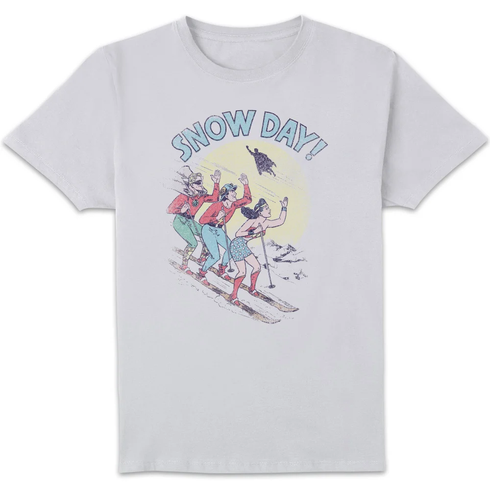 DC Snow Day! Men's Christmas T-Shirt - White - S Image 1