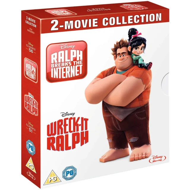 Wreck-it Ralph and Ralph Breaks The Internet Doublepack