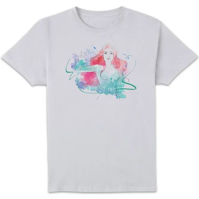 Aquaman Mera First Princess Men's T-Shirt - White