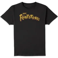 The Flintstones Logo Men's T-Shirt - Black - undefined undefined