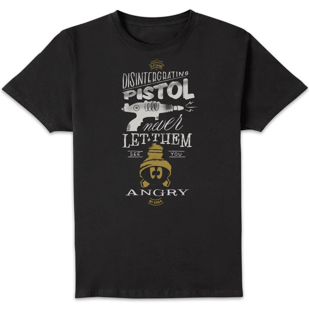 Looney Tunes ACME Disintegrating Pistol Men's T-Shirt - Black - S Image 1