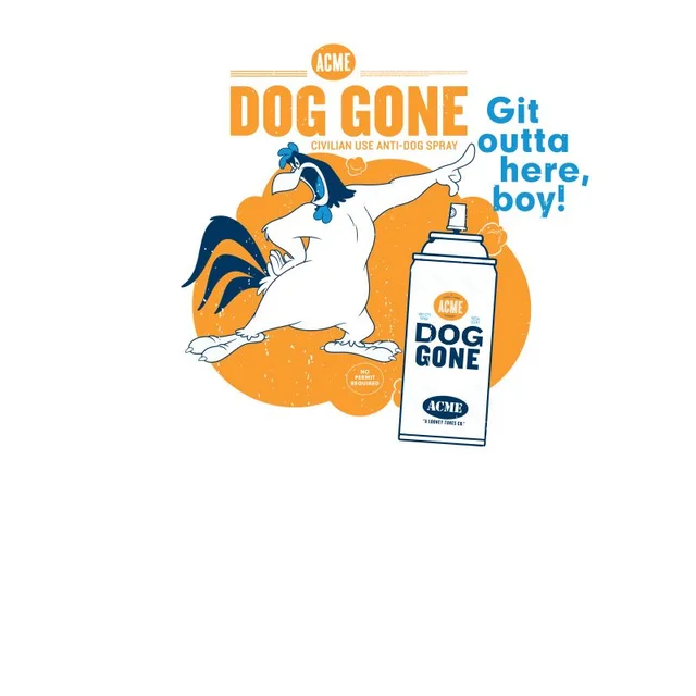 Looney Tunes ACME Dog Gone Men's T-Shirt - White