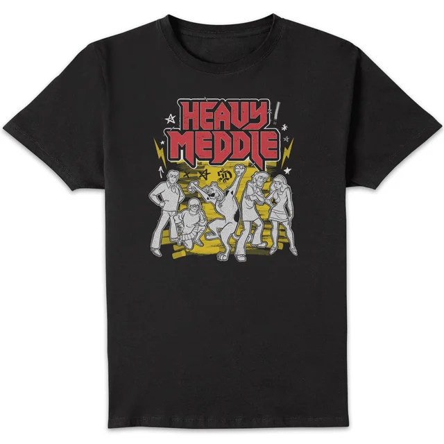 Scooby Doo Heavy Meddle Men's T-Shirt - Black