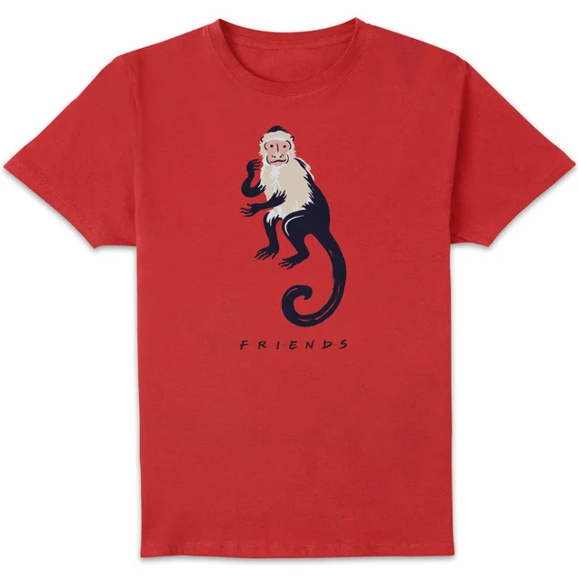 Friends Marcel The Monkey Men's T-Shirt - Red