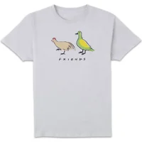 Friends The Chick And The Duck Men's T-Shirt - White