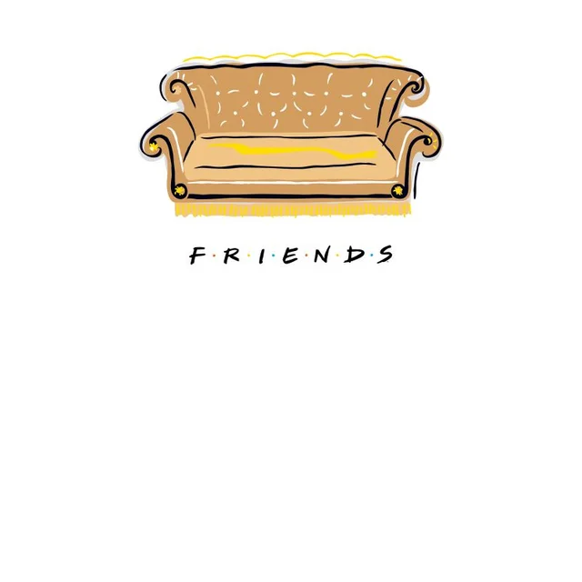 Friends Couch Men's T-Shirt - White