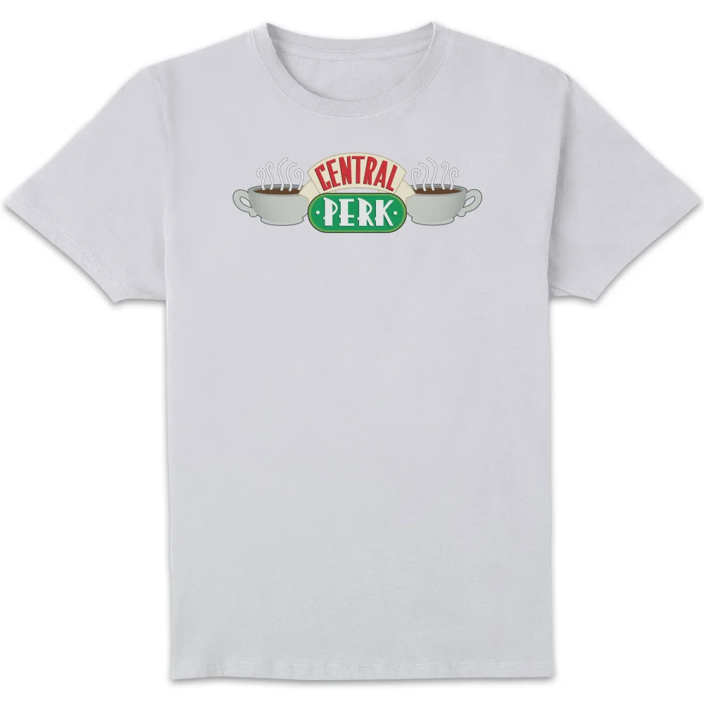 Friends Central Perk Men's T-Shirt - White - S Image 1