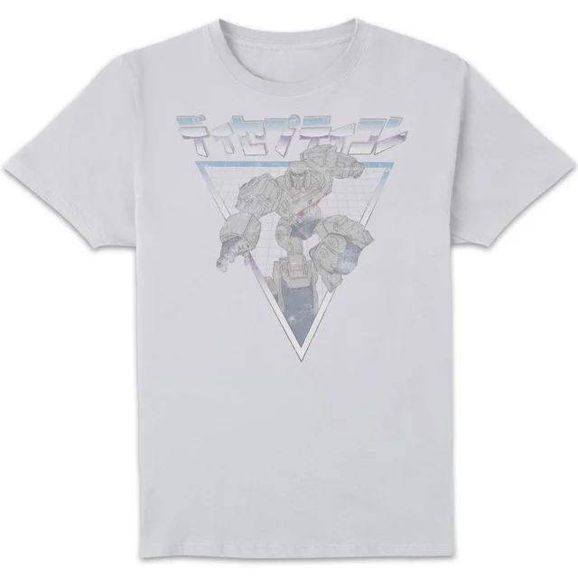 Transformers Megatron Retro Japanese T-Shirt - White