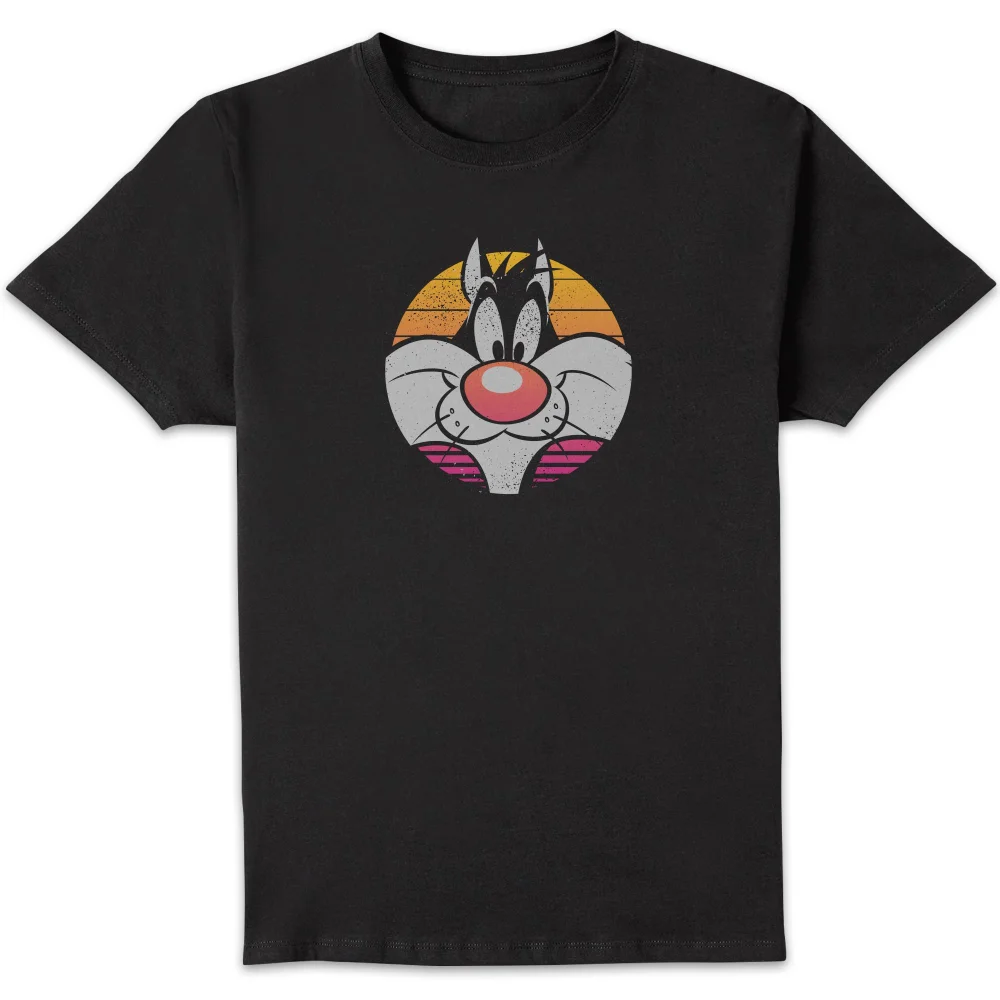 Looney Tunes Kaboom Collection Classic Sylvester Men's T-Shirt - Black - M Image 1