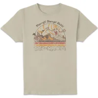 Looney Tunes Kaboom Collection Taz-Mania Men's T-Shirt - Stone Wash- Cream - undefined undefined