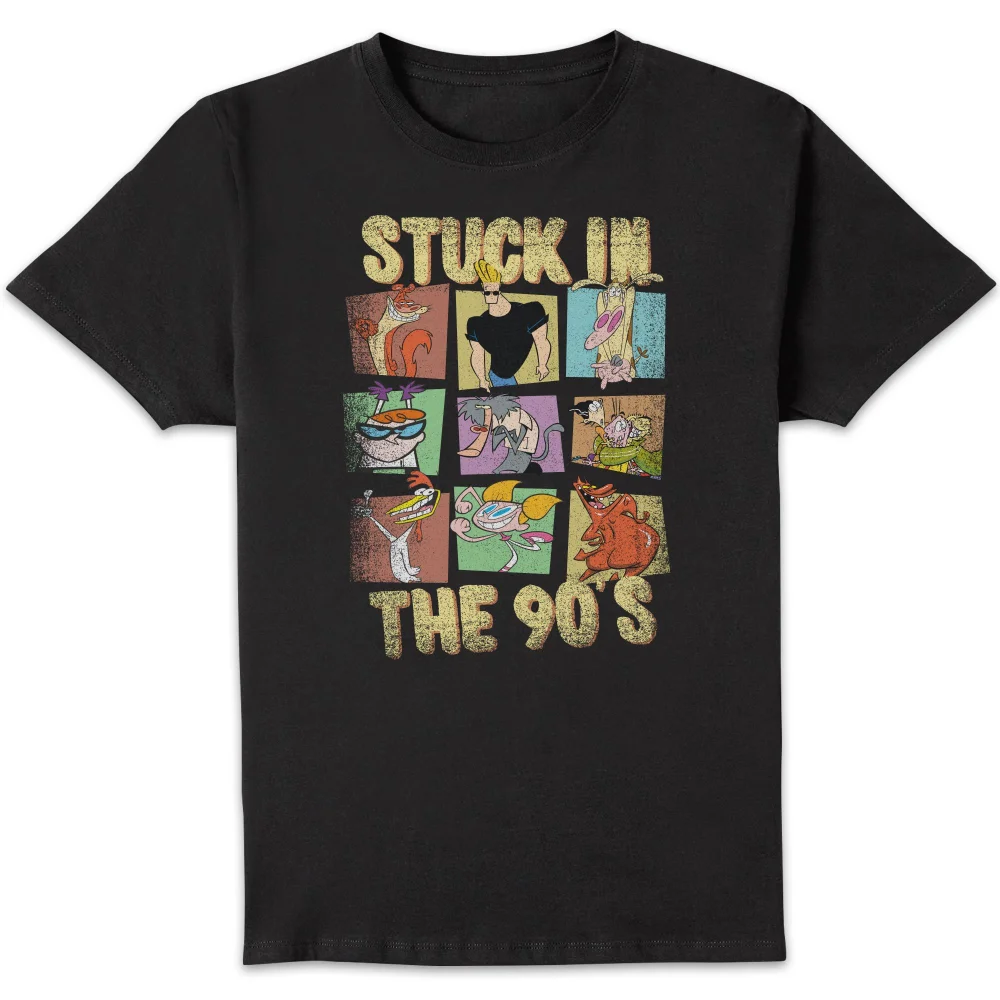 Cartoon Network Stuck In The 90s Men's T-Shirt - Black - S Image 1