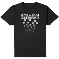 Cartoon Network Logo Fade Men's T-Shirt - Black