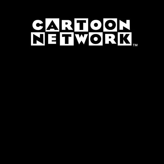 Cartoon Network Logo Men's T-Shirt - Black
