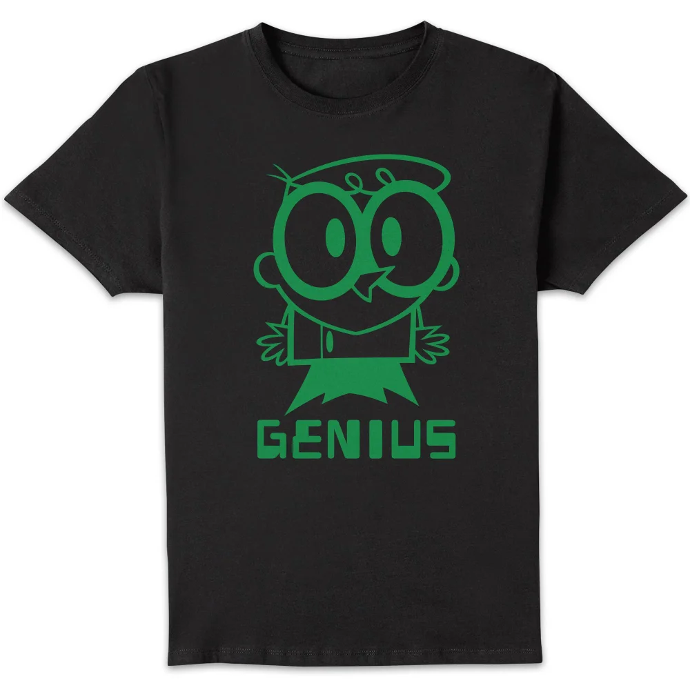 Dexters Lab Green Genius Men's T-Shirt - Black - S Image 1