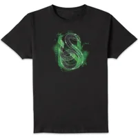 Harry Potter Slytherin Geometric Men's T-Shirt - Black - undefined undefined