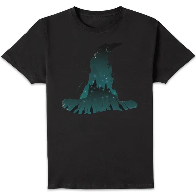Harry Potter Sorting Hat Silhouette Men's T-Shirt - Black