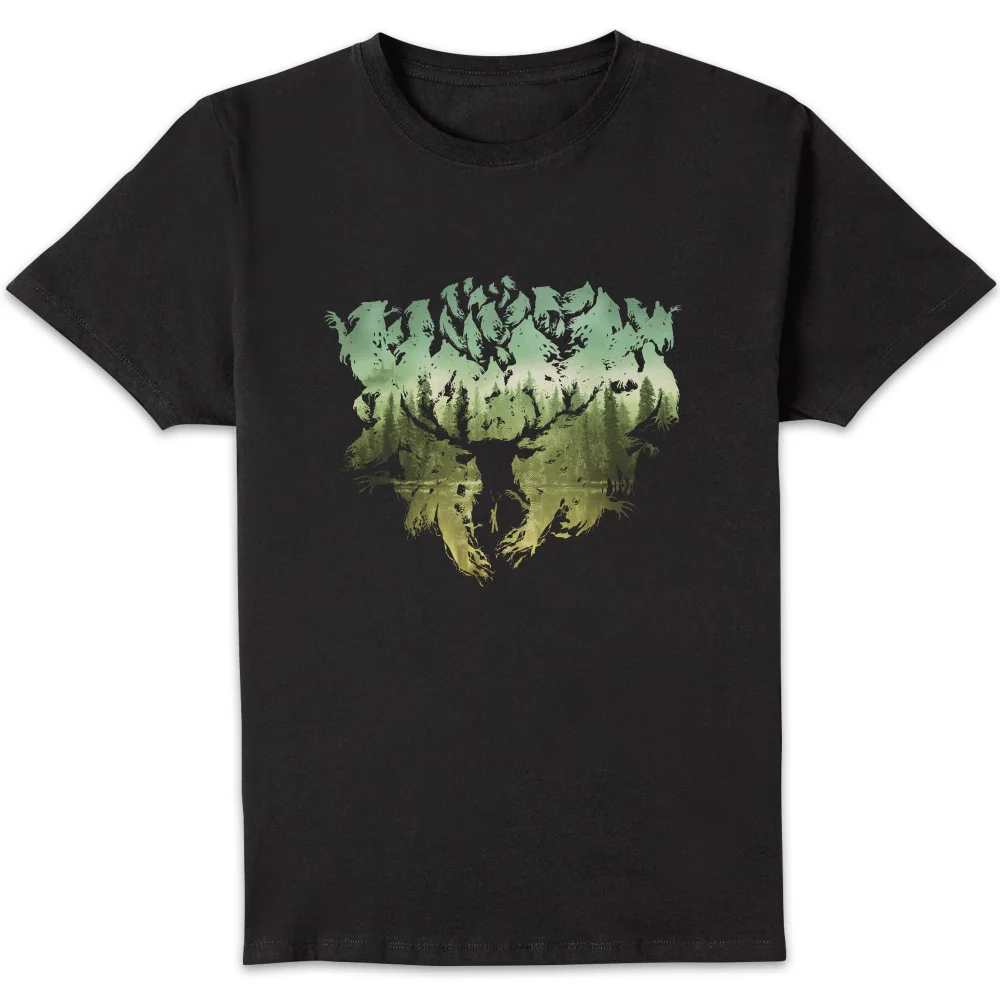 Harry Potter Patronus Lake Men's T-Shirt - Black - S Image 1