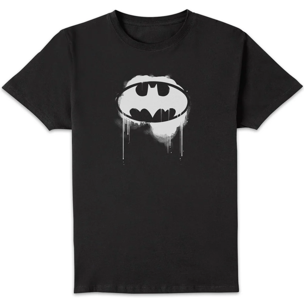 Justice League Graffiti Batman Men's T-Shirt - Black - S Image 1