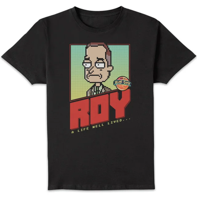 Rick and Morty Roy - A Life Well Lived Men's T-Shirt - Black