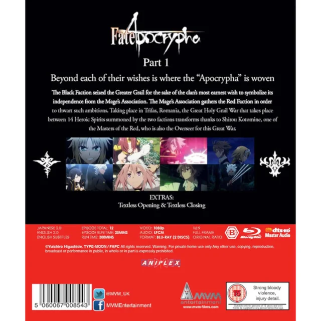 Fate /Apocrypha Part 1