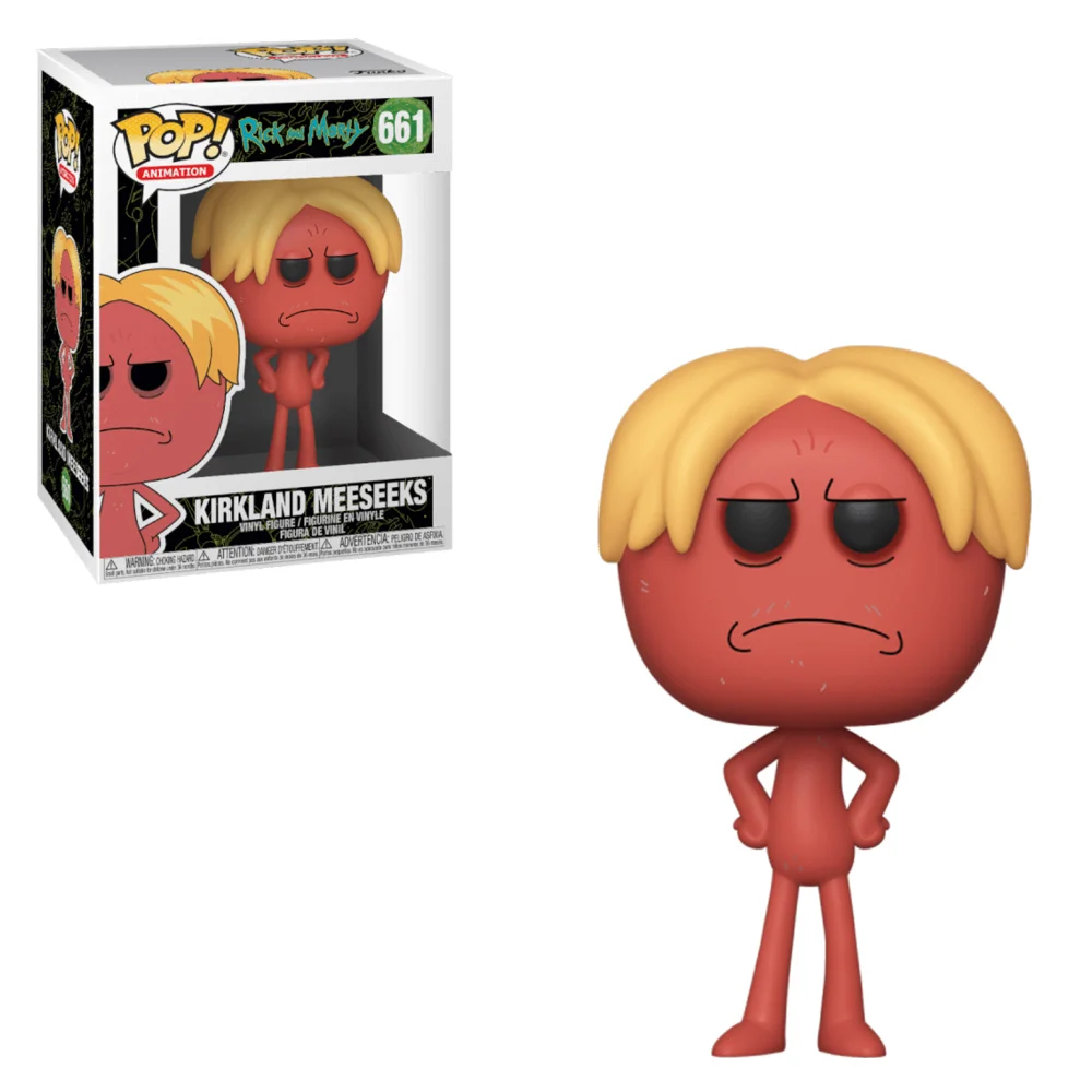 Rick & Morty Kirkland Meeseeks Pop! Vinyl Figure Image 1