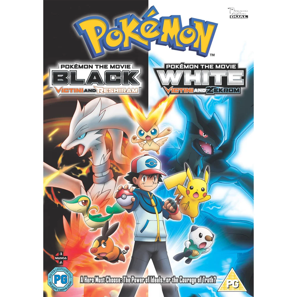 Pokémon Movie 14: Black & White - Victini and Zekrom/Victini and Reshiram Image 1