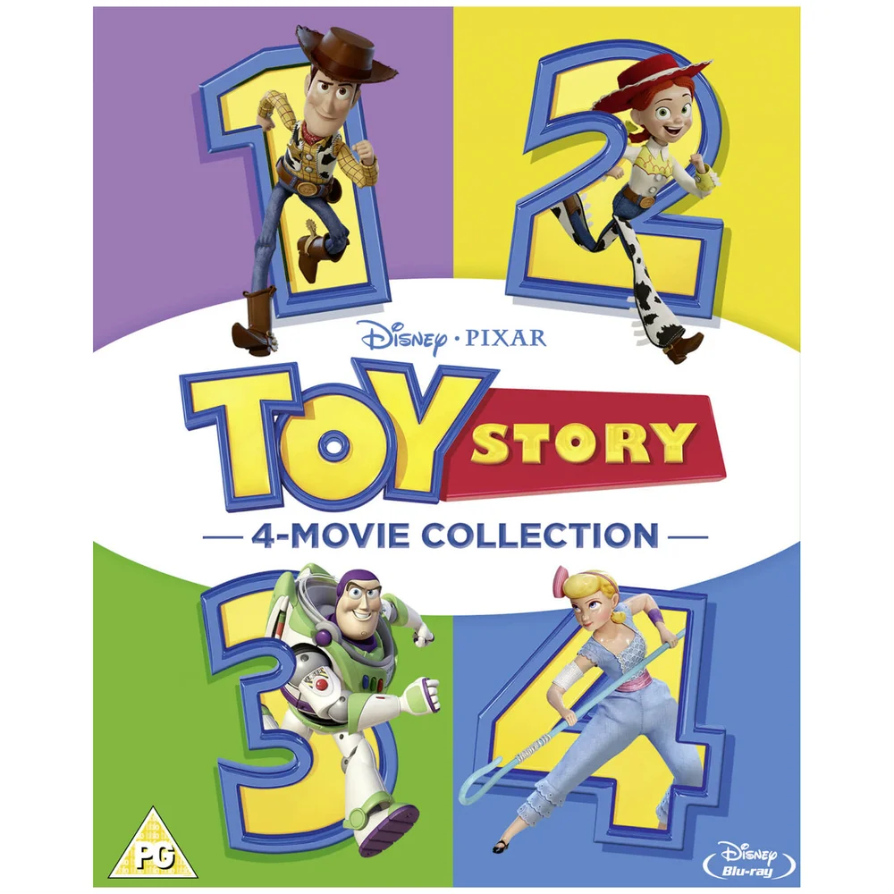 Toy Story 1-4 Complete Boxset Image 1