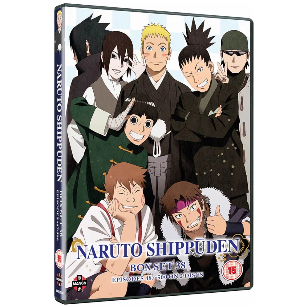 Naruto Shippuden Box 38 (Episodes 487-500) Image 1