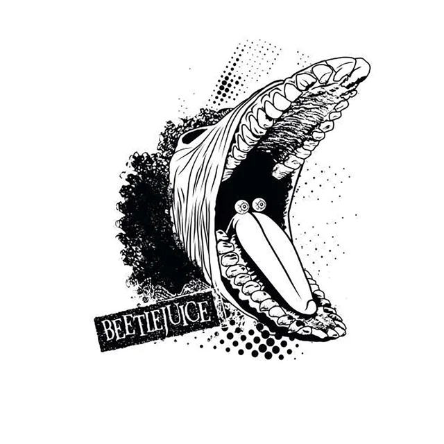 Beetlejuice Barbara Monster Unisex T-Shirt - White