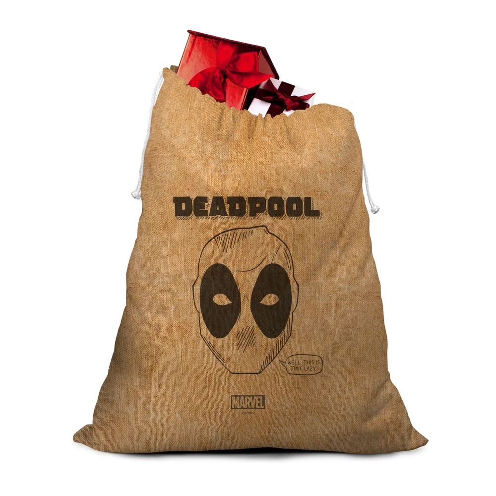 Deadpool Officially Licensed Christmas Hessian Sack Image 1