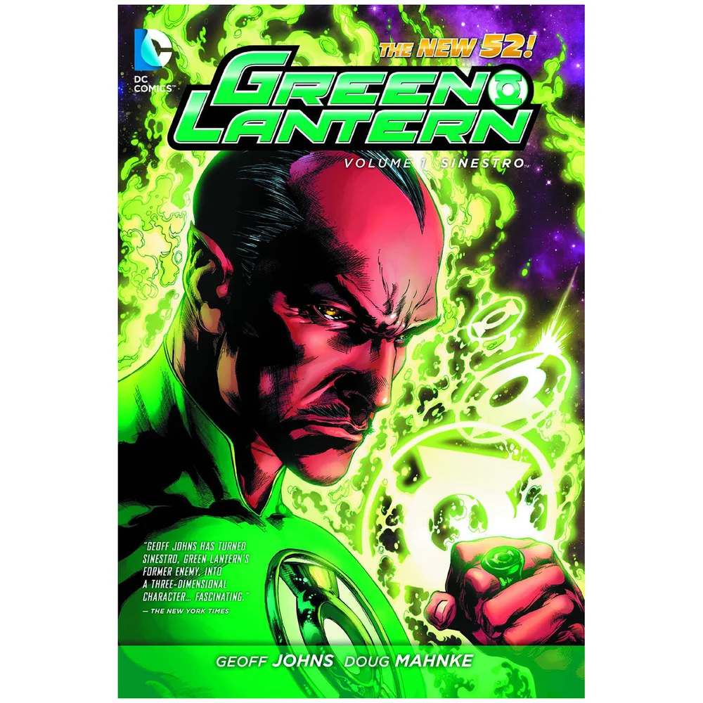DC Comics Green Lantern Hard Cover Vol. 01 Sinestro (N52) Image 1