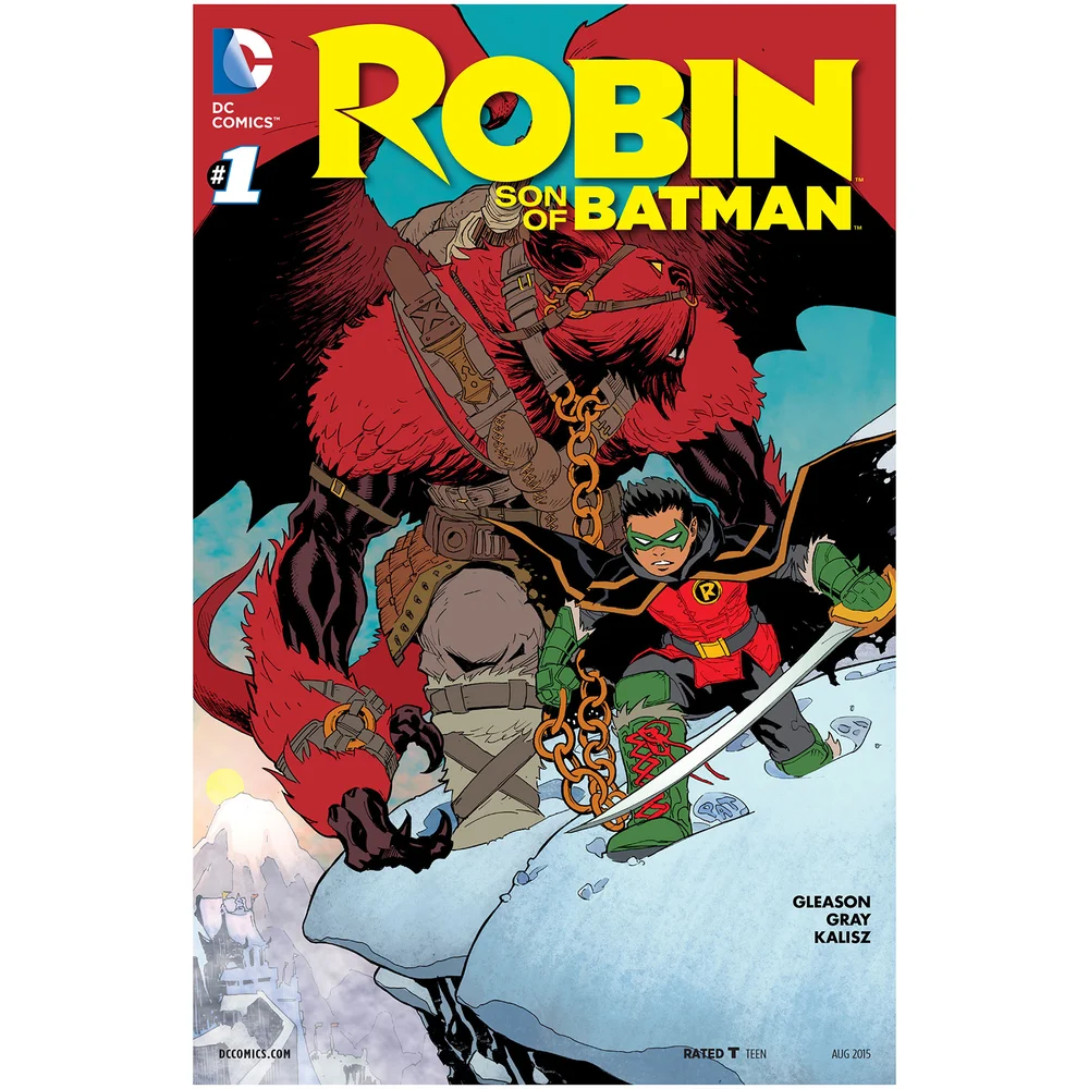 DC Comics Robin Son of Batman Hard Cover Vol. 01 Year of Blood Image 1