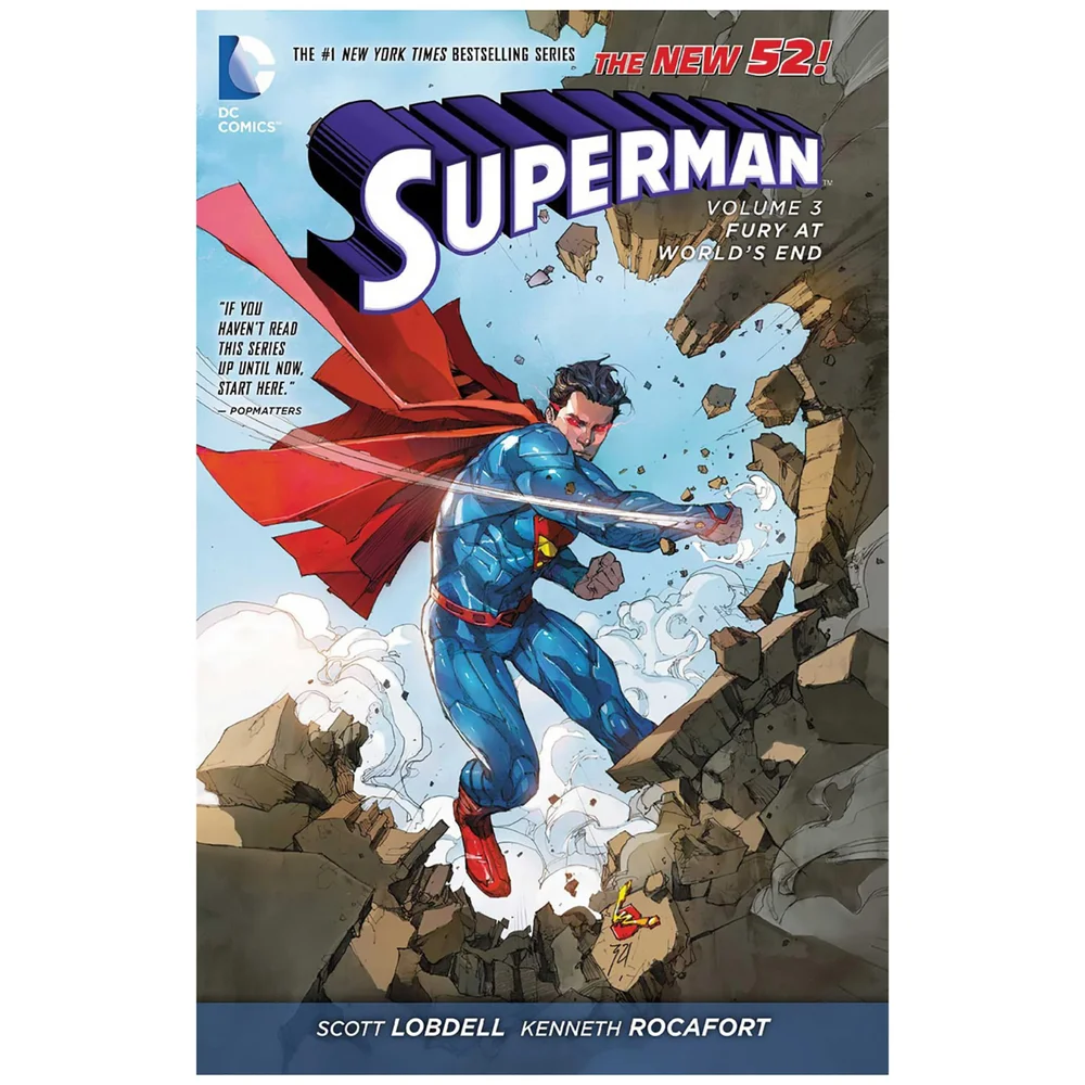 DC Comics Superman Hard Cover Vol. 03 Fury At The Worlds End Image 1