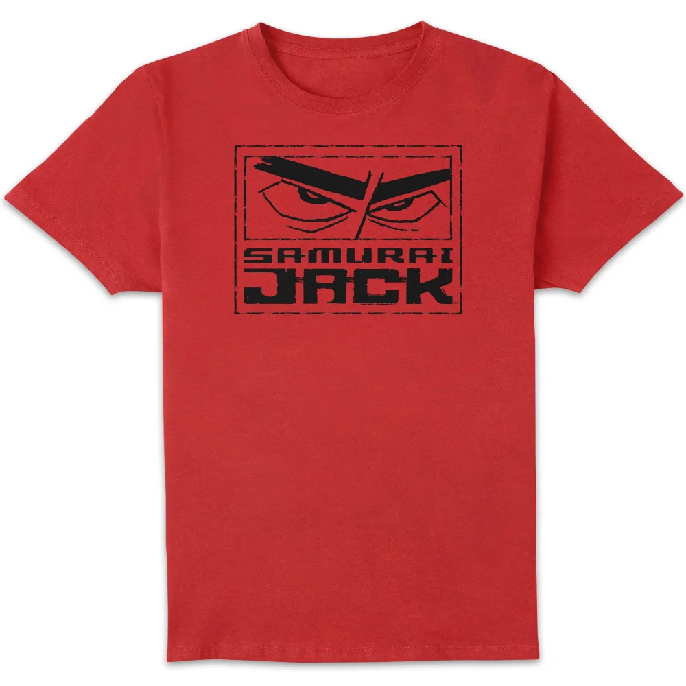 Samurai Jack Stylised Logo Men's T-Shirt - Red - S Image 1