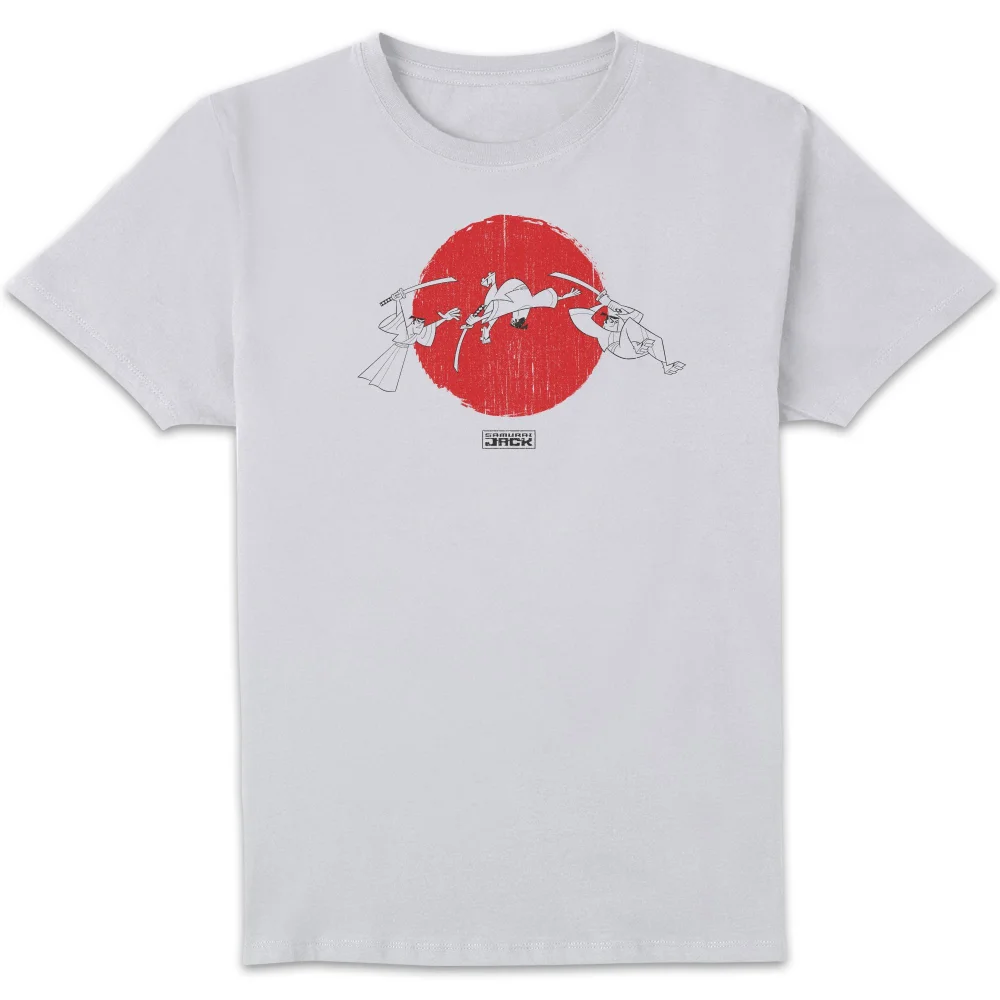 Samurai Jack Sunrise Men's T-Shirt - White - S Image 1