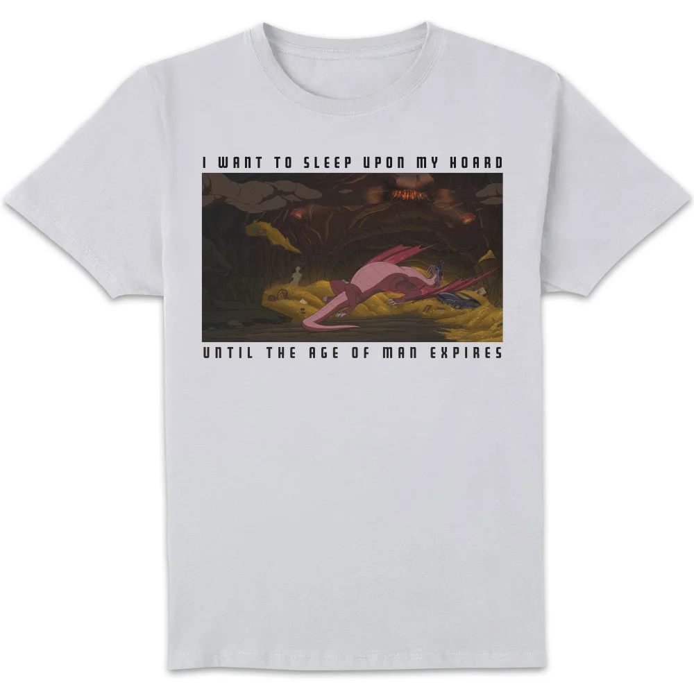 Rick and Morty I Want To Sleep Upon My Hoard Men's T-Shirt - White - S Image 1