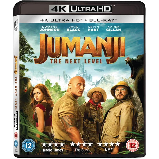 Jumanji: The Next Level - 4K Ultra HD (Includes Blu-ray)