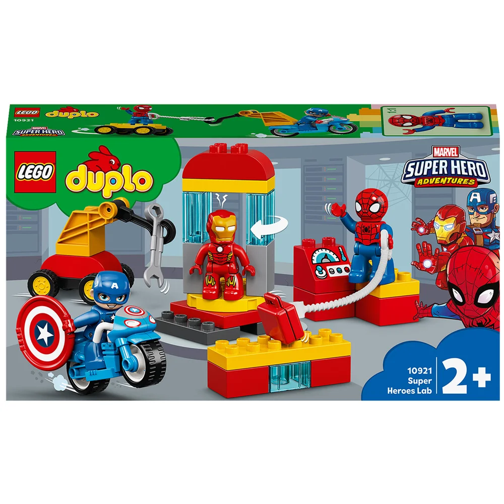 LEGO DUPLO Marvel: Super Heroes: Lab Set with Spiderman (10921) Image 1